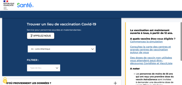 202107 sante site covid vaccination